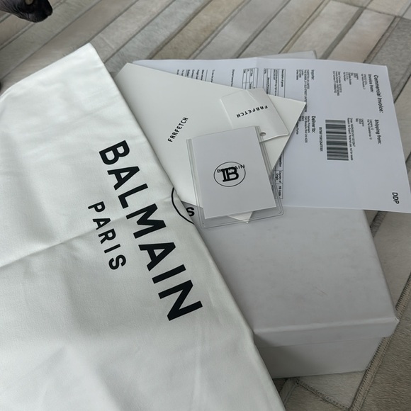 Balmain Logo high top sneaker - Picture 5 of 9